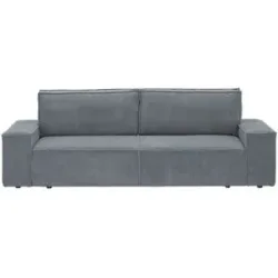 uno Schlafsofa mit Bettkasten Fjord ¦ grau ¦ Maße (cm): B: 257 H: 85 T: 102.0
