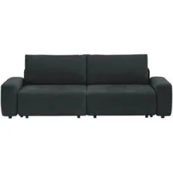 uno Schlafsofa mit Bettkasten Bouli ¦ schwarz ¦ Maße (cm): B: 257 H: 82 T: 105.0