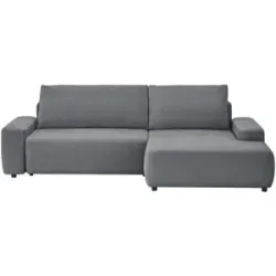 uno Ecksofa mit Schlaffunktion Bouli ¦ grau ¦ Maße (cm): B: 264 H: 105 T: 162.0