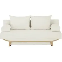 SMART, smart Schlafsofa  Odessa ¦ beige ¦ Maße (cm): B: 195 H: 78 T: 95.0