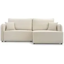 Selsey Ecksofa mit Schlaffunktion Kasssian ¦ beige ¦ Maße (cm): B: 227 H: 93