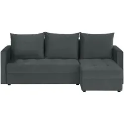 uno Ecksofa mit Schlaffunktion Mirage ¦ grau ¦ Maße (cm): B: 220 H: 88 T: 148.0