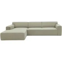 Loop your Style Ecksofa  Pisa ¦ beige ¦ Maße (cm): B: 280 H: 70 T: 183.0