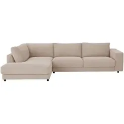 Jette Home Ecksofa Cord Sila ¦ beige ¦ Maße (cm): B: 325 H: 85 T: 224.0