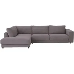 Jette Home Ecksofa Cord Sila ¦ braun ¦ Maße (cm): B: 325 H: 85 T: 224.0
