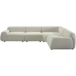 Höffner-Selection, Höffner Selection Ecksofa  Elva ¦ beige ¦ Maße (cm): B: 337 H: 68 T: 247.0