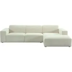 Höffner Selection Ecksofa  Alma ¦ creme ¦ Maße (cm): B: 311 H: 73 T: 169.0