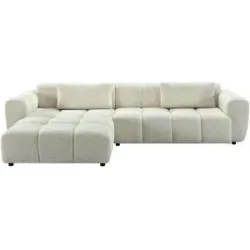 Höffner-Selection, Höffner Selection Ecksofa  Freya ¦ creme ¦ Maße (cm): B: 330 H: 67 T: 198.0