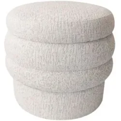 Höffner Selection Hocker mit Stauraum Leni ¦ beige ¦ Maße (cm): B: 50 H: 46 T: