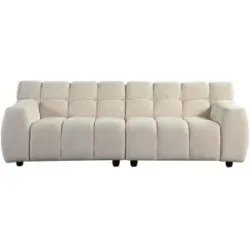Höffner Big Sofa in moderner Bubble-Optik Valentina ¦ Maße (cm): B: 222 H: 72 T: 94.0