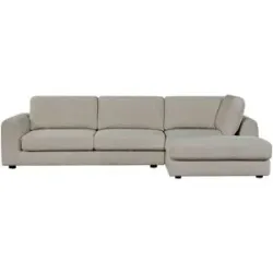Höffner-Selection, Höffner Selection Ecksofa  Elina ¦ beige ¦ Maße (cm): B: 324 H: 86 T: 174.0