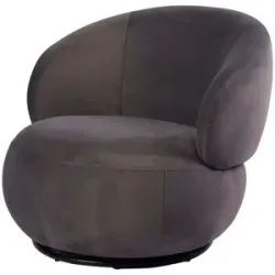 Höffner Selection Drehsessel  Tori ¦ grau ¦ Maße (cm): B: 75 H: 69 T: 84.0