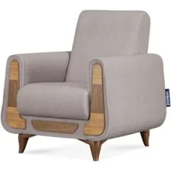 KONSIMO Sessel  Gustavo ¦ grau ¦ Maße (cm): B: 83 H: 95