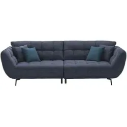Bobb, Bobb Big Sofa  Lazlo ¦ blau ¦ Maße (cm): B: 301 H: 97 T: 132.0