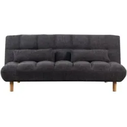 Höffner Schlafsofa  Jelka ¦ grau ¦ Maße (cm): B: 189 H: 84 T: 91.0
