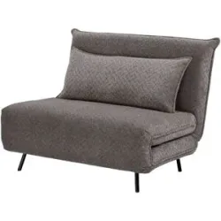 Höffner Schlafsessel  Avilena ¦ grau ¦ Maße (cm): B: 107 H: 84 T: 91.0