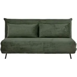 Höffner Schlafsofa  Avilena ¦ grün ¦ Maße (cm): B: 167 H: 84 T: 91.0