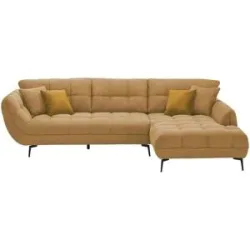 Bobb Ecksofa  Lazlo ¦ gelb ¦ Maße (cm): B: 320 H: 97 T: 221.0