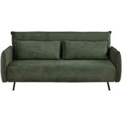 HOFFNER, Höffner Schlafsofa  Avilena ¦ grün ¦ Maße (cm): B: 185 H: 84 T: 88.0