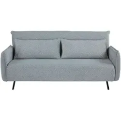 HOFFNER, Höffner Schlafsofa  Avilena ¦ blau ¦ Maße (cm): B: 185 H: 84 T: 88.0