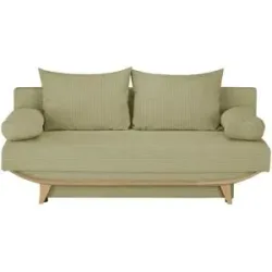 smart Schlafsofa  Odessa ¦ grün ¦ Maße (cm): B: 195 H: 78 T: 95.0