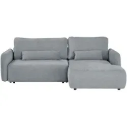 uno Ecksofa Mit Schlaffuktion Mossa ¦ grau ¦ Maße (cm): B: 243 H: 87 T: 163.0
