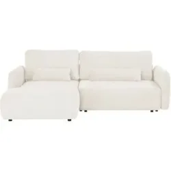 uno Ecksofa Mit Schlaffuktion Mossa ¦ creme ¦ Maße (cm): B: 243 H: 87 T: 163.0