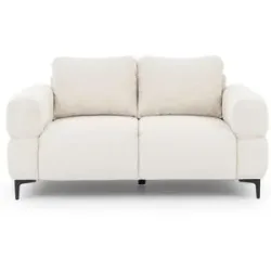 S-STYLE Einzelsofa  Cardea ¦ creme ¦ Maße (cm): B: 154 H: 80