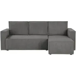 uno Ecksofa mit Schlaffunktion Cleo ¦ grau ¦ Maße (cm): B: 230 H: 88 T: 148.0