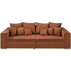 uno Bigsofa aus Cordstoff Ricardo ¦ kupfer ¦ Maße (cm): B: 262 H: 85 T: 111.0