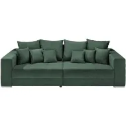 uno Bigsofa aus Cordstoff Ricardo ¦ grün ¦ Maße (cm): B: 262 H: 85 T: 111.0