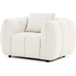 S-STYLE Sessel  Nubira ¦ creme ¦ Maße (cm): B: 115 H: 69