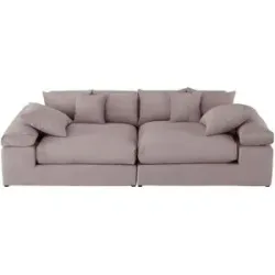 smart Big Sofa  Lianea ¦ braun ¦ Maße (cm): B: 260 H: 86 T: 133.0