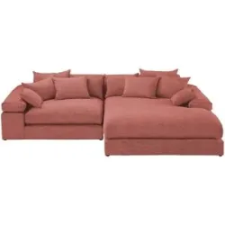 smart Ecksofa  Lianea ¦ rot ¦ Maße (cm): B: 291 H: 86 T: 208.0