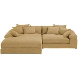 smart Ecksofa  Lianea ¦ gelb ¦ Maße (cm): B: 291 H: 86 T: 208.0