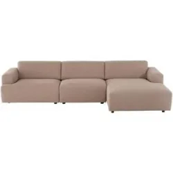 Höffner Selection Ecksofa  Malou ¦ beige ¦ Maße (cm): B: 329 H: 77 T: 158.0