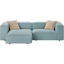 Höffner Selection Ecksofa  Noé ¦ blau ¦ Maße (cm): B: 247 H: 65 T: 149.0