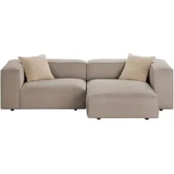Höffner Selection Ecksofa  Noé ¦ braun ¦ Maße (cm): B: 247 H: 65 T: 149.0