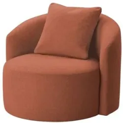 Höffner-Selection, Höffner Selection Drehsessel  Aurelia ¦ kupfer ¦ Maße (cm): B: 90 H: 78 T: 87.0