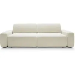 Selsey Einzelsofa mit Schlaffunktion Baleo ¦ creme ¦ Maße (cm): B: 257 H: 82