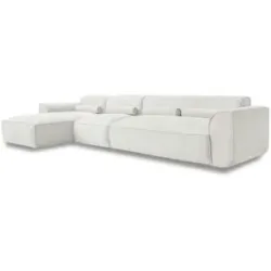 Miuform, Miuform Ecksofa modular Flex Felix ¦ beige ¦ Maße (cm): B: 340 H: 70