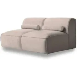 Miuform Einzelsofa modular Flex Felix ¦ beige ¦ Maße (cm): B: 152 H: 70