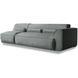Miuform Einzelsofa modular Flex Felix ¦ grün ¦ Maße (cm): B: 248 H: 70