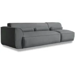 Miuform Einzelsofa modular Flex Felix ¦ grau ¦ Maße (cm): B: 248 H: 70