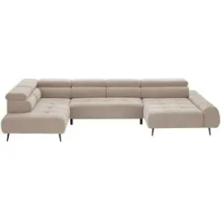 switch Wohnlandschaft  Mavel ¦ braun ¦ Maße (cm): B: 367 H: 93 T: 208.0