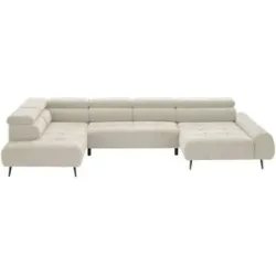 switch Wohnlandschaft  Mavel ¦ creme ¦ Maße (cm): B: 367 H: 93 T: 208.0