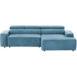 switch Ecksofa  Liam ¦ blau ¦ Maße (cm): B: 282 H: 77 T: 173.0