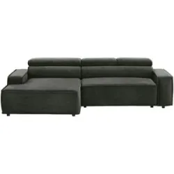 switch Ecksofa  Liam ¦ grau ¦ Maße (cm): B: 282 H: 77 T: 173.0