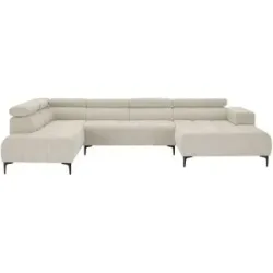 switch Wohnlandschaft  Caro ¦ creme ¦ Maße (cm): B: 350 H: 81 T: 214.0