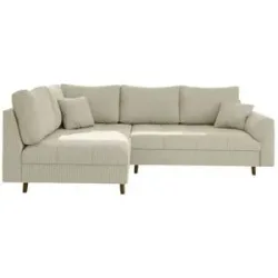 S-STYLE Ecksofa  Maya ¦ beige ¦ Maße (cm): B: 231 H: 81